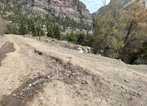 Shoddy road to falls irks Ouray