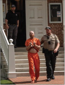 Man gets 8 years for cop threats