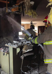 Oil, rags suspected in Log Hill home fire