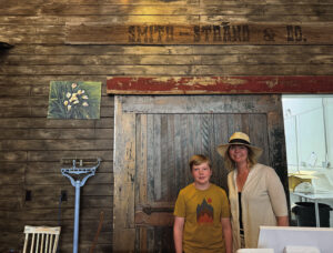 Cafe offers fresh food with side of antiques