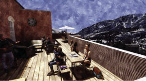 Councilors, library clash over rooftop deck