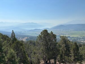 Smoke blankets Ouray County as wildfires burn in region