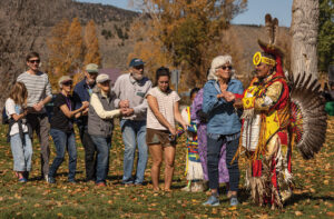 Ute dancers perform at film fest