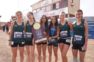 Ridgway girls cross country team nabs state title