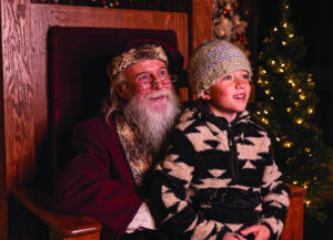 A visit with Mr. and Mrs. Claus