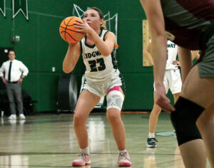 Ridgway senior leads by words, deeds on court