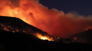 Persistent windy, dry weather hampers firefighters