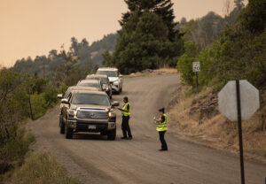Blaze forces evacuations, destroys family cabin