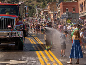 Despite fire, downsized Fourth celebration marches on