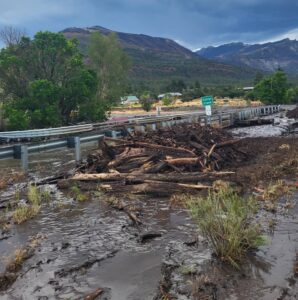 Evacuations ordered near Cutler Creek as rain pummels burn scar