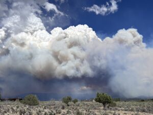 Evacuees can obtain credentials for re-entry of fire zone